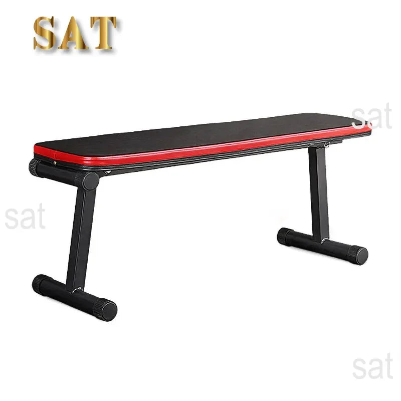 Banc d'haltères pliant multifonctionnel, équipement  fitness, planche couchée, salle  sport à domicile, musculation, presse