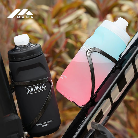 MANA – bouteille d'eau pour vélo, ultralégère, anti-fuite, sans odeur, pour vélo, Camping, randonnée, équitation, nouveauté 2024, 620