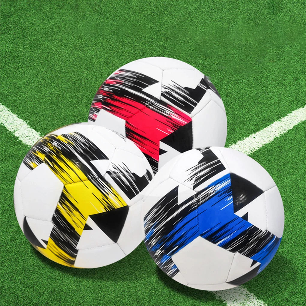 High Quality Soccer Balls Official Size 5 PVC Material Seamless Goal Team Outdoor Match Game Football Training Ballon De Foot